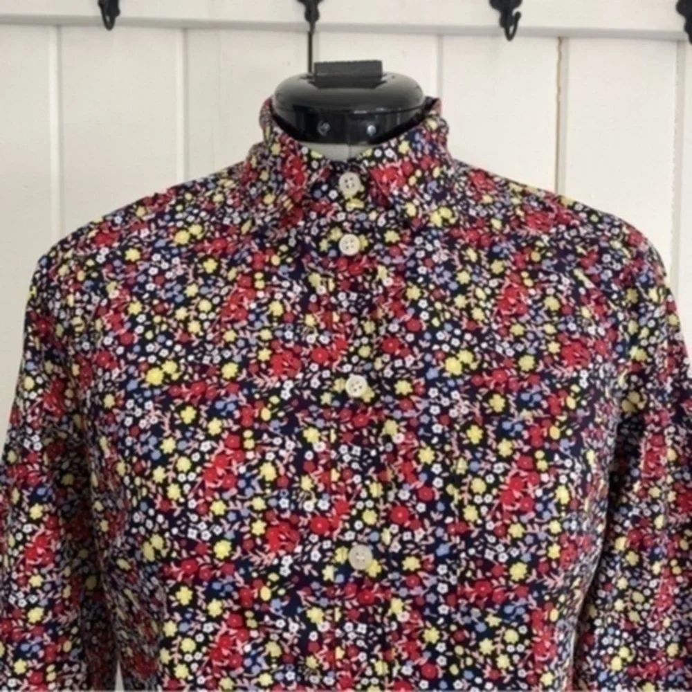 J. Crew Floral Button Up Shirt